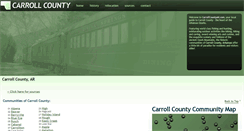 Desktop Screenshot of carrollcountyar.com